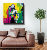 Whispers of Nature Minimalist Abstract Wrapped Canvas